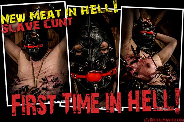 NEW MEAT  Slave Cunt - First Time In HELL!