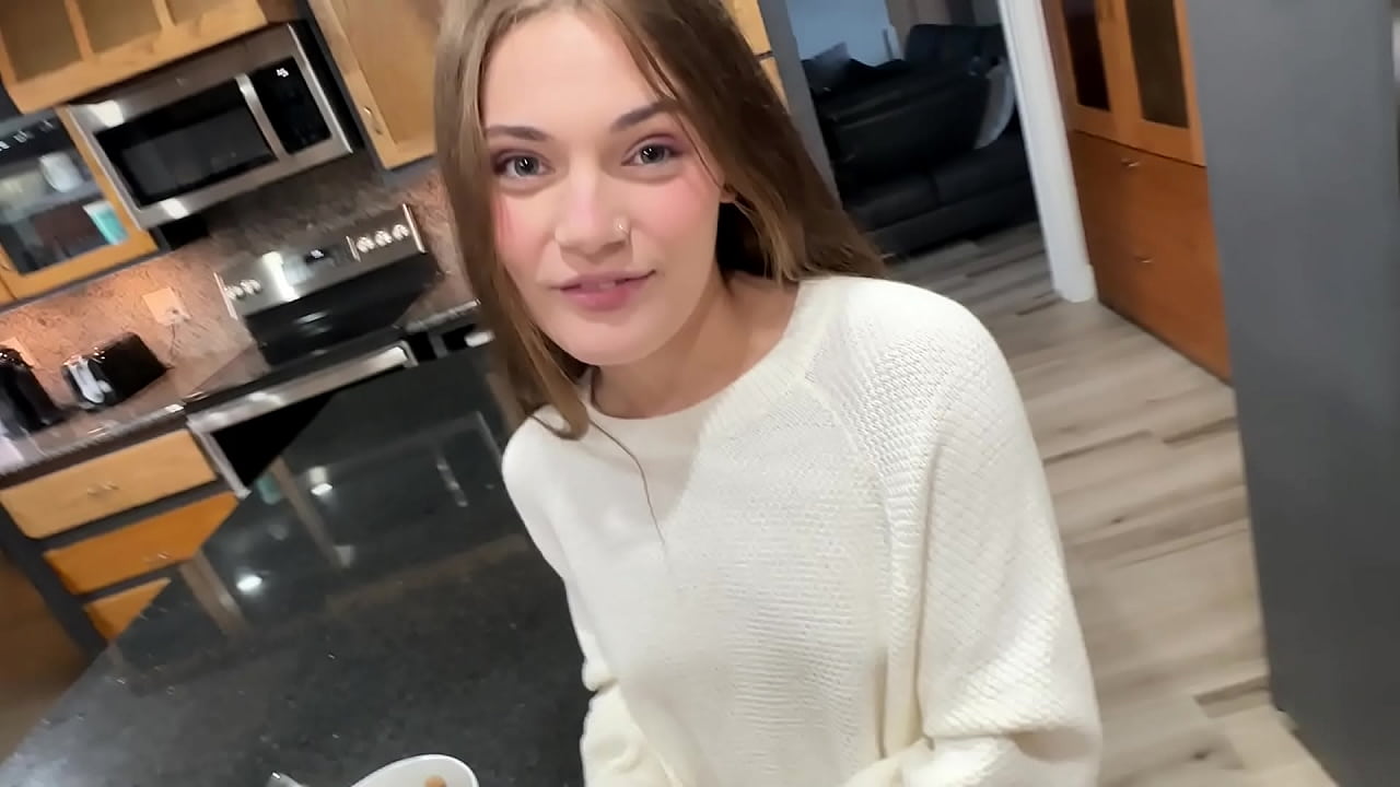Little Step Daughter Gives Her Pussy To Old Man