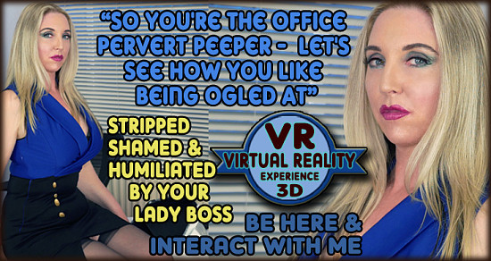Office Peeper Shamed - VR