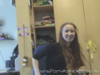 Seductive teen whore taste a sweet cock