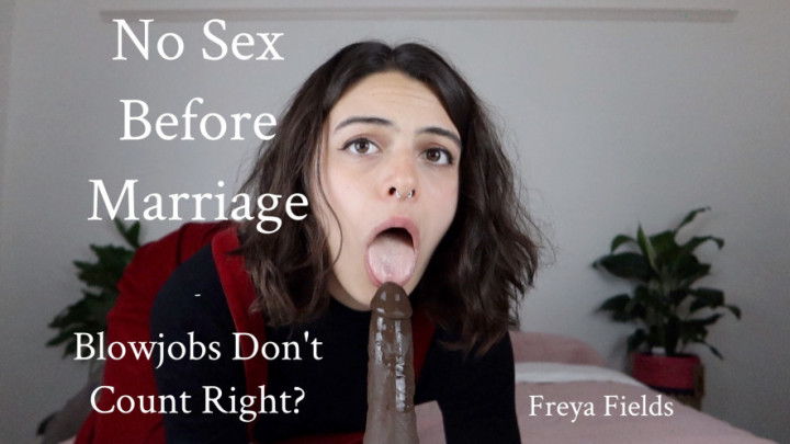 No Sex Before Marriage