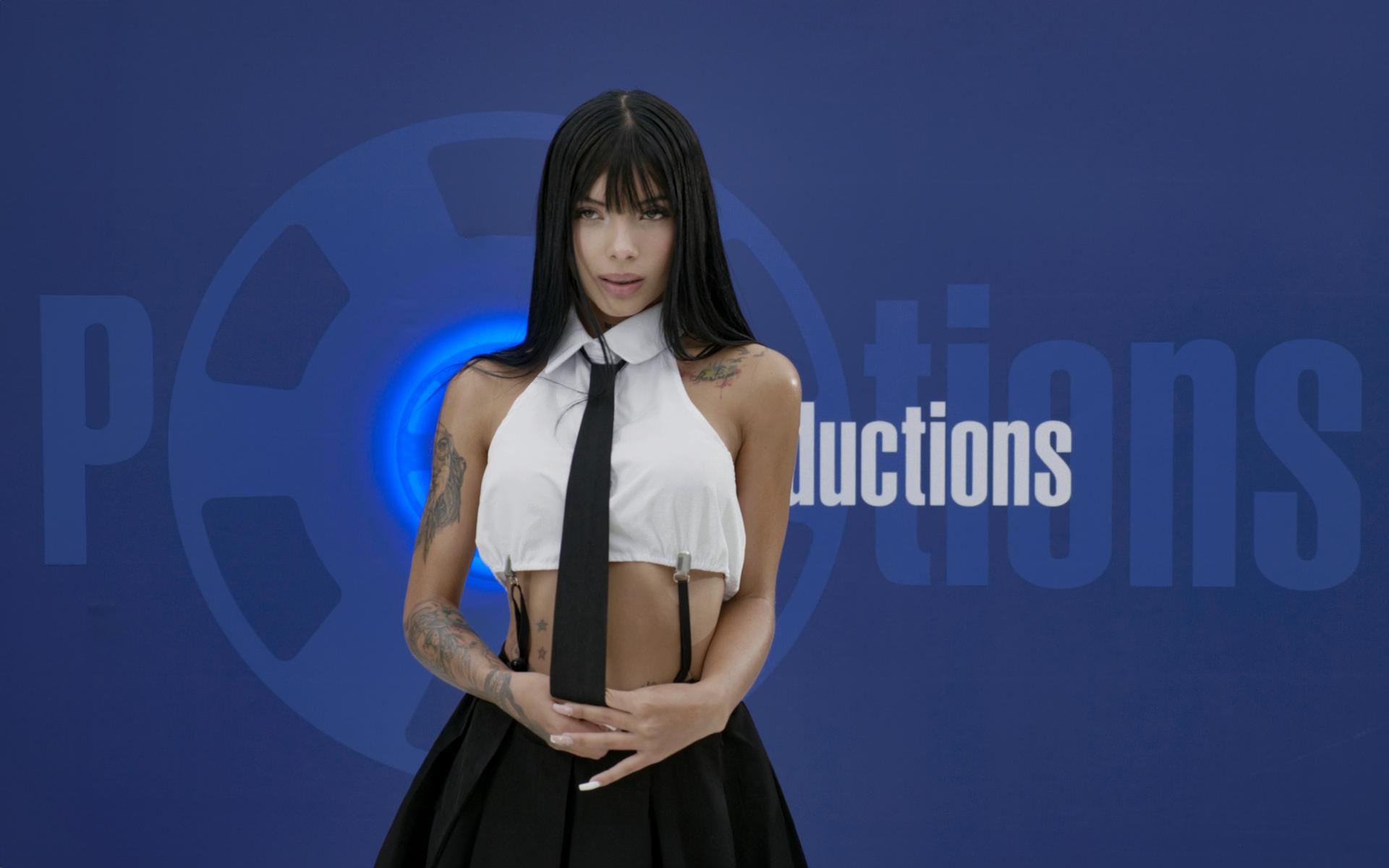 Athenea Rose #2 - Bukkake - Behind The Scenes