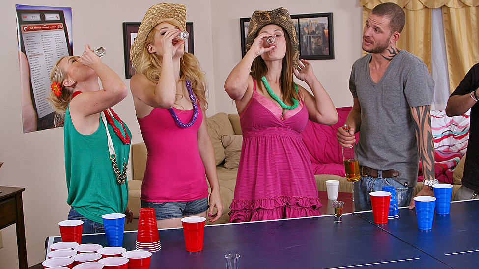 A teeny-totter born to take it.