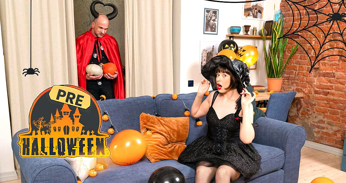 Spooky fuck before Halloween