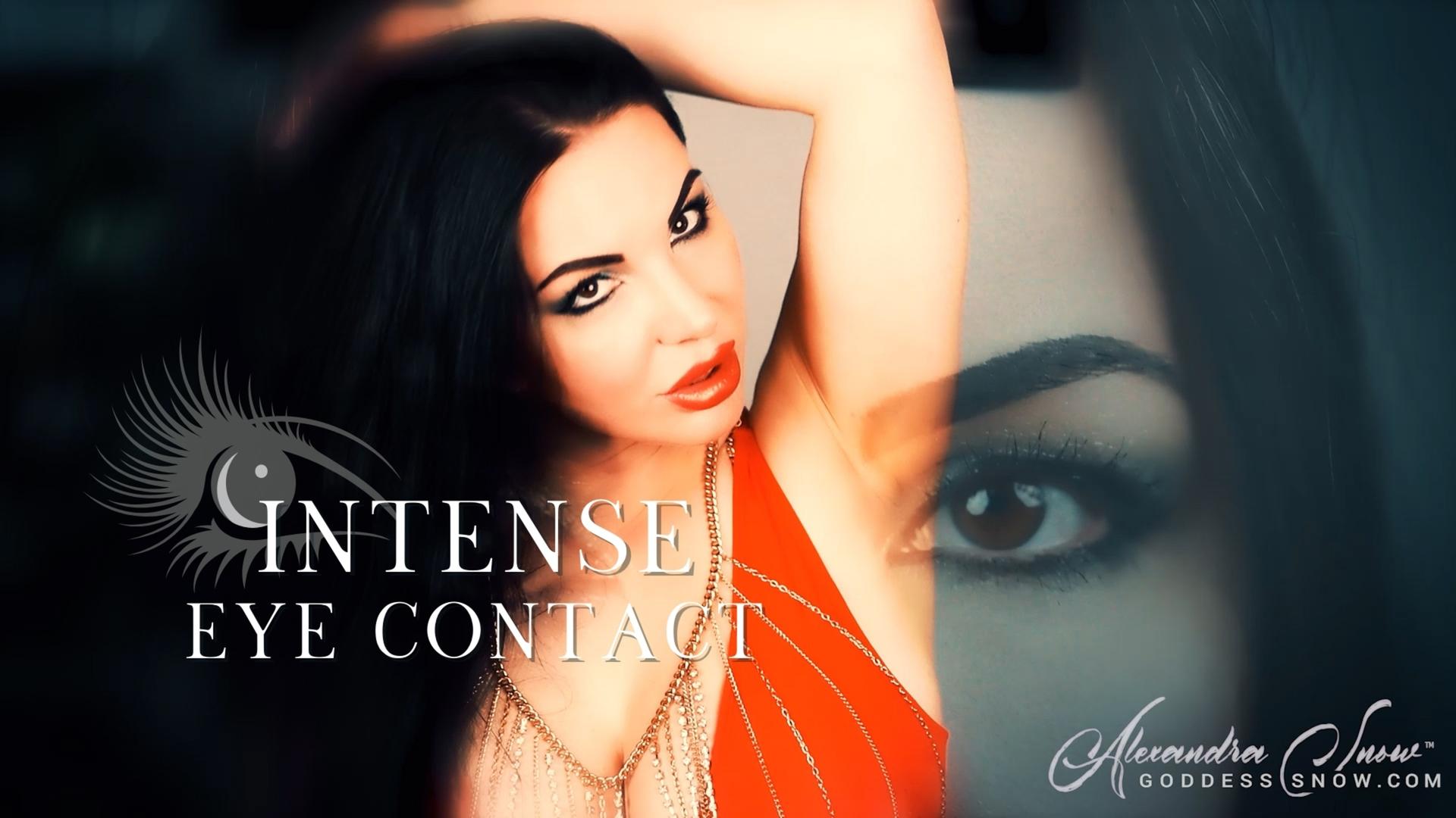 Intense Eye Contact