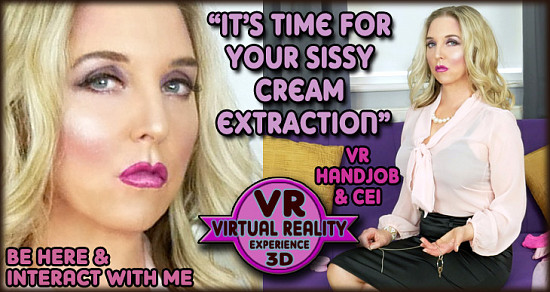 Sissy Cream Extraction - VR