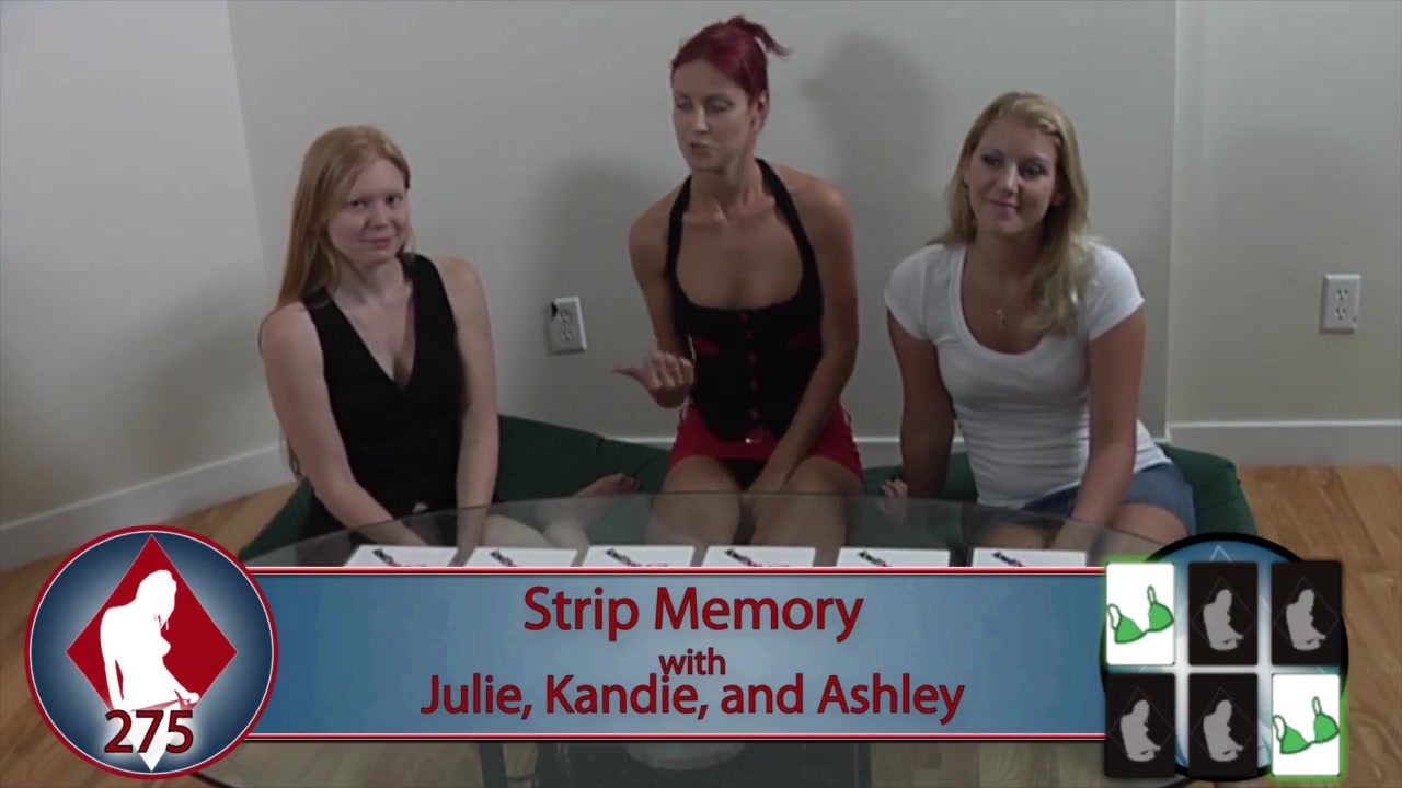 Strip Memory with Julie. Kandie, and Ashley