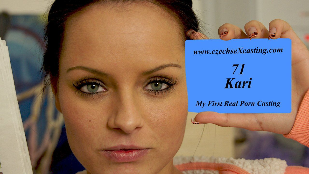Kari at Her First Porn Casting