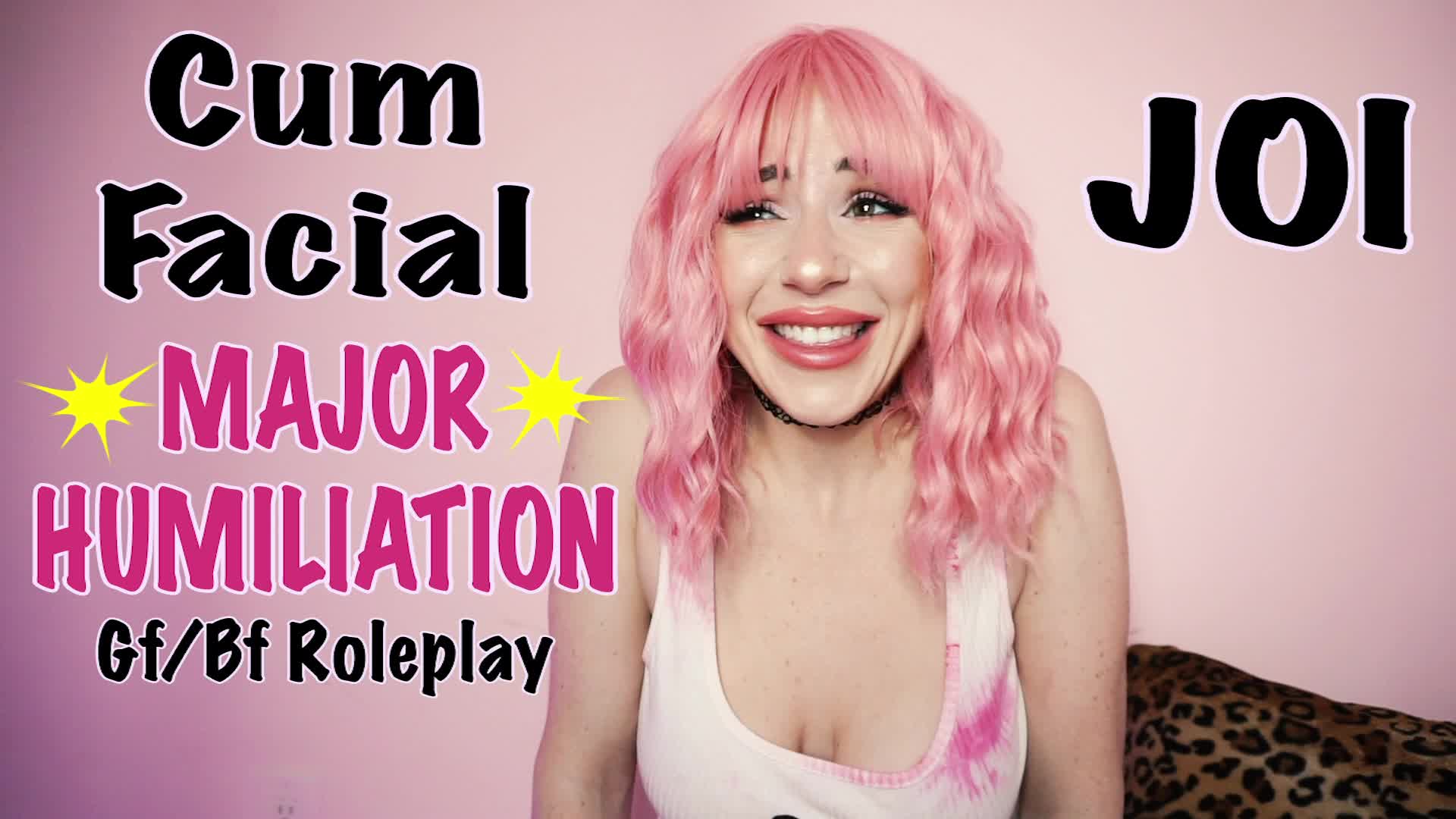 T E E N Cum Facial CEI Humiliation JOI