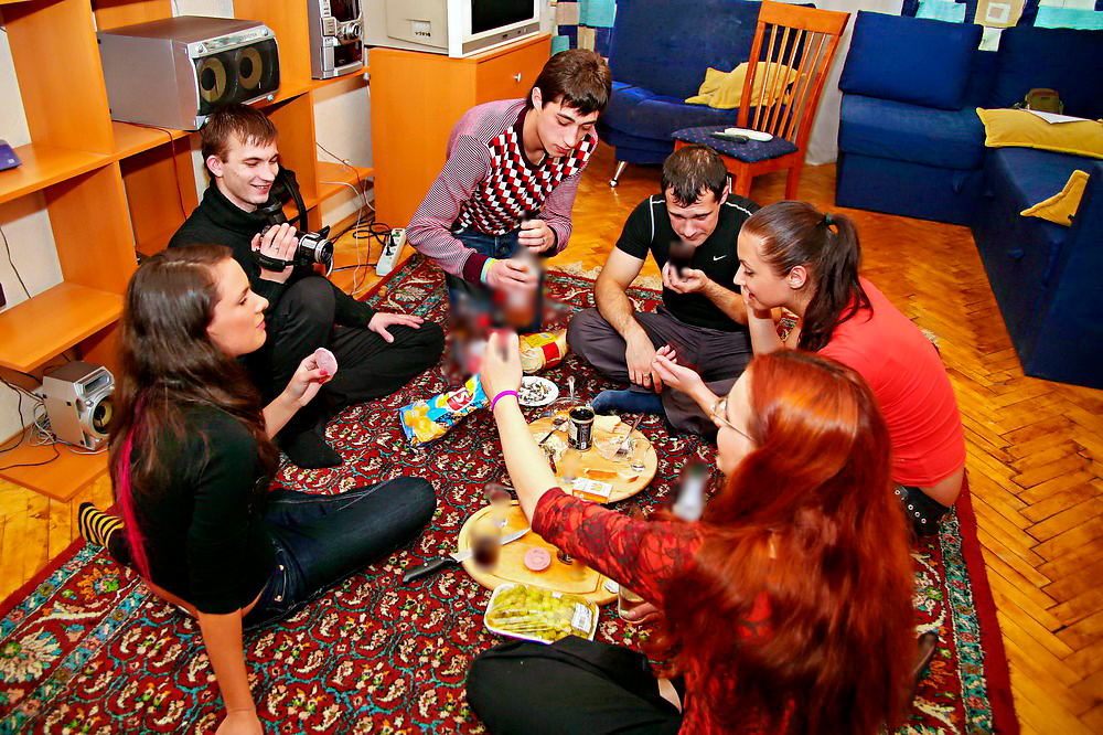 Hardcore sex parties after classes, part 2