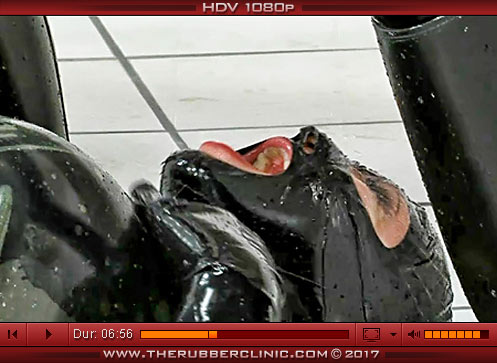Black Rubber Piss Lovers Part 4