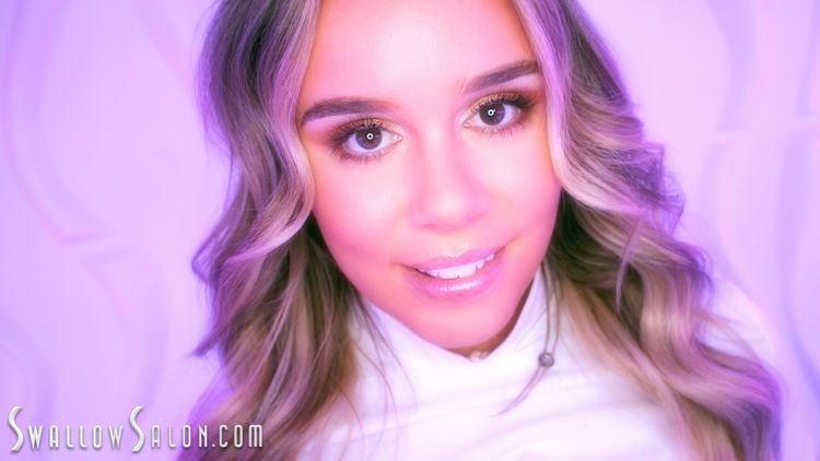 Swallow Salon Welcomes Alexis Adams to Suck Cock and Swallow a Hot Load