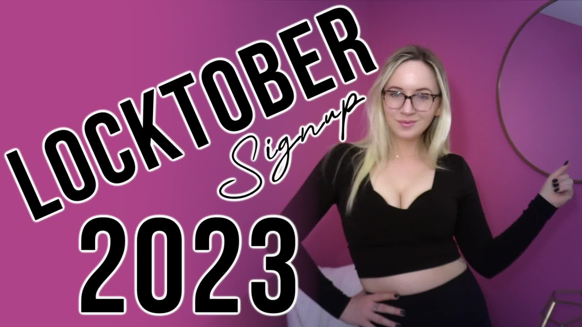 LOCKTOBER - Sign Up - 2023