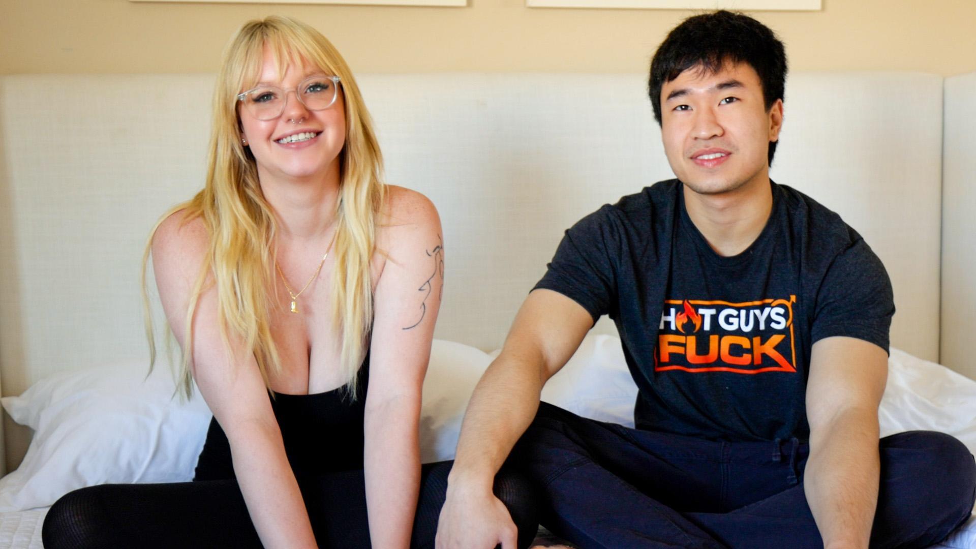 Busty Blonde Brylee Summers Fucked by Ripped Asian Stud Heath Dickens