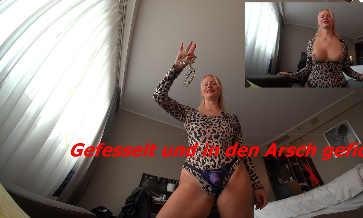 Gefesselt Und In Den Arsch Gefickt