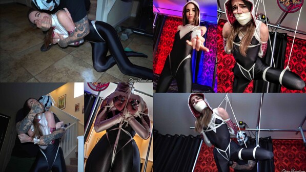 Spider Gwen Caught and Cumming