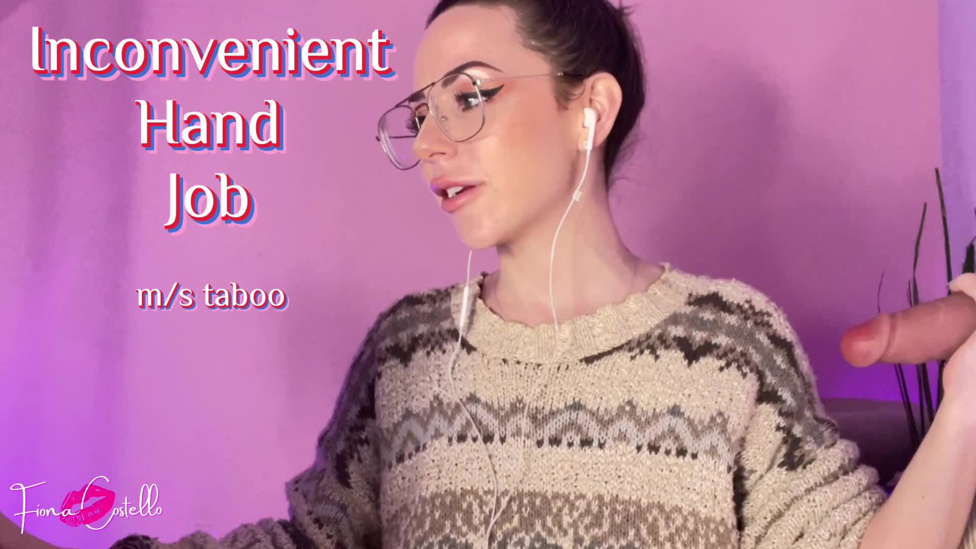 Inconvenient Handjob