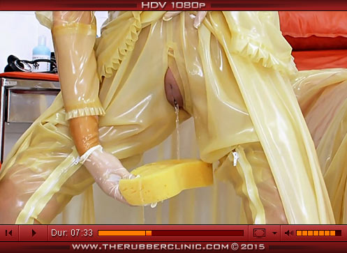 Matron's Bizarre Rubber Piss Baby Part 4