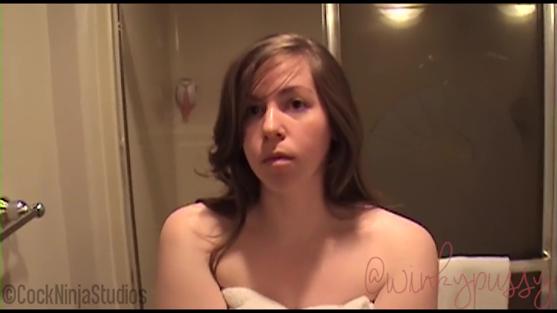 Angry Step-Sister Gives A Handjob To Guilty Step-Brother