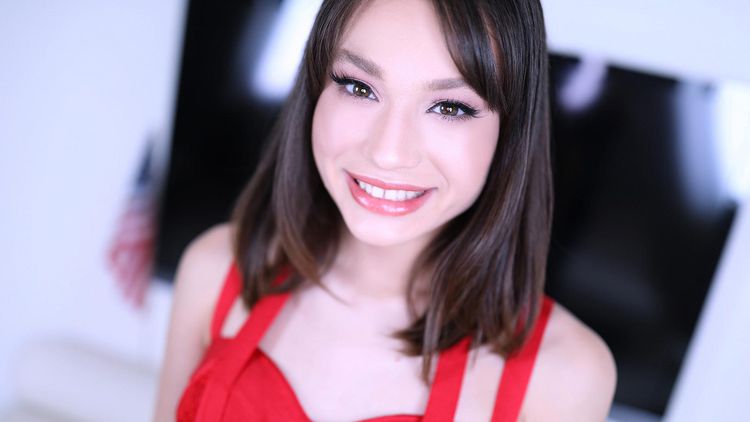 Amateur Allure Welcomes Liv Wild to Give a Blowjob, Fuck and Swallow