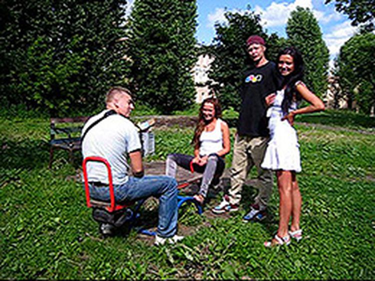 Young First-Time Swingers