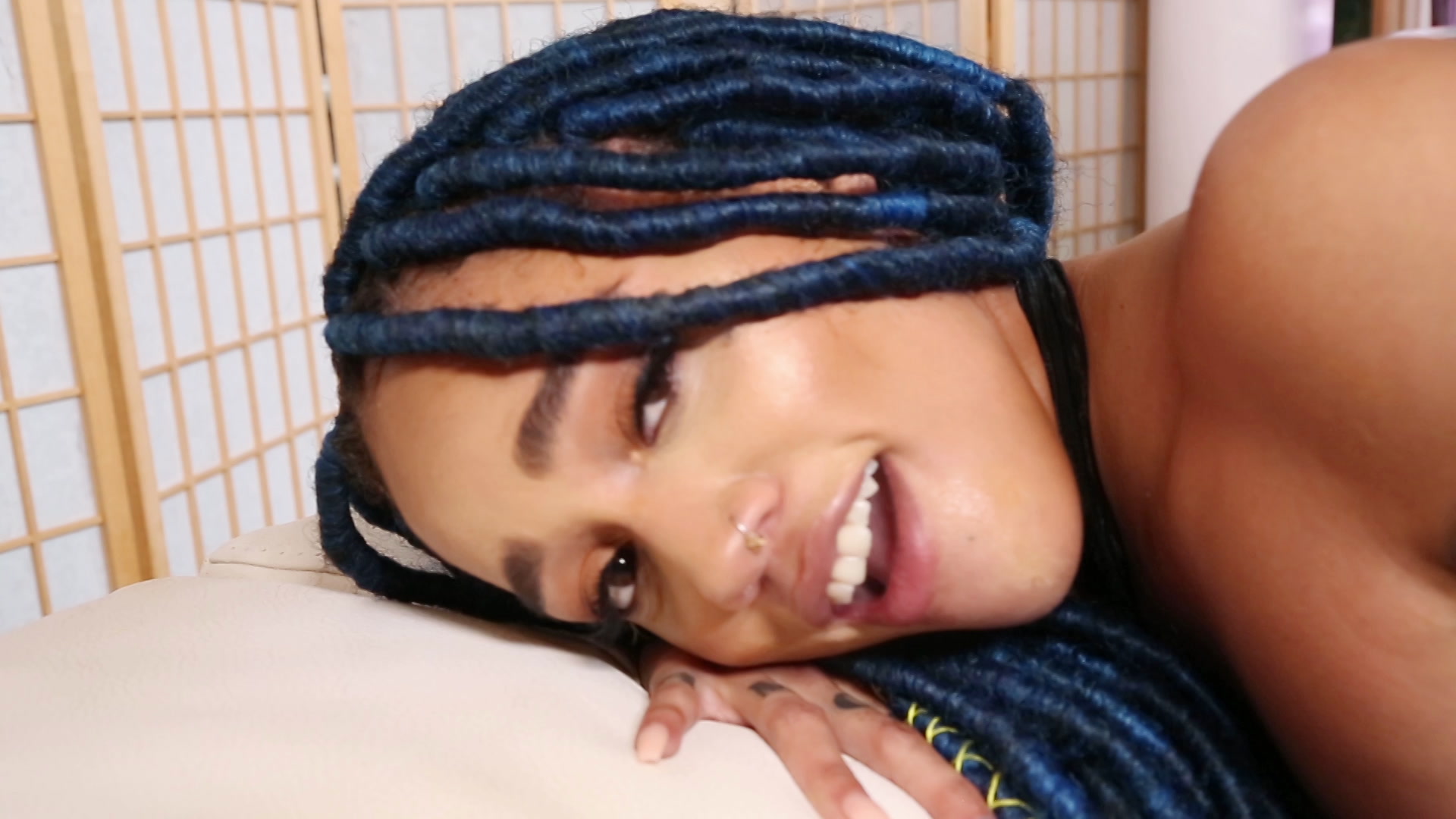 Julie Kay Has Her Chocolate Butthole Spread Open By A BBC