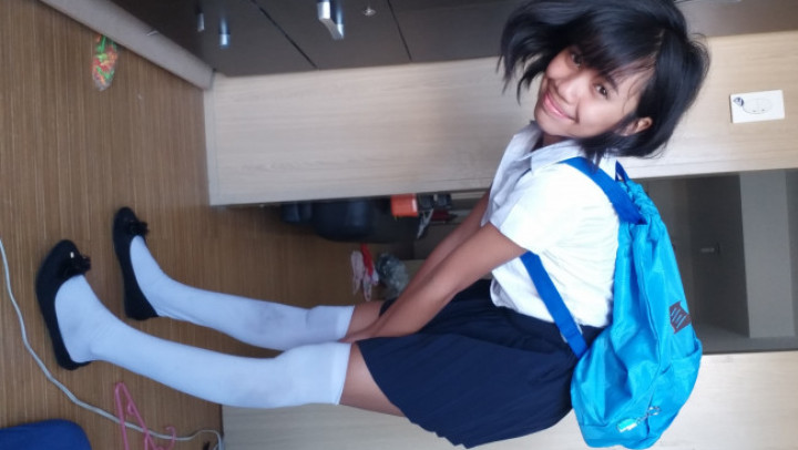 just got home after school and fucked