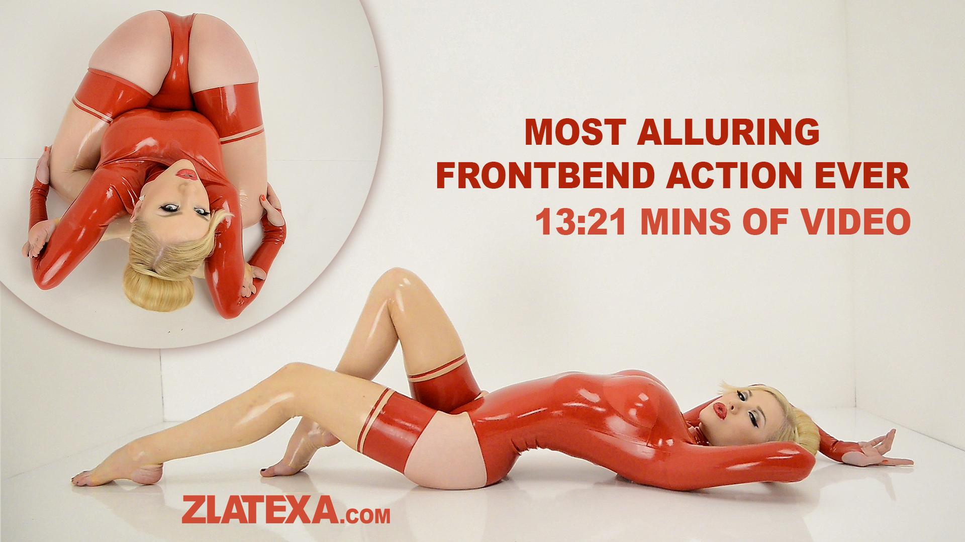 Most alluring frontbend action