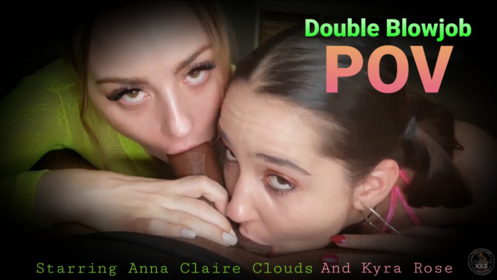 Double Blowjob POV