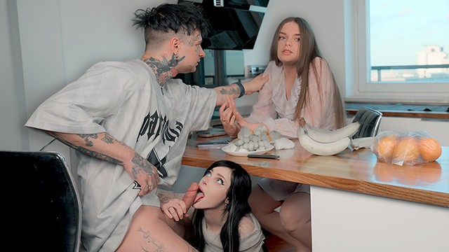 My boyfriend fucks my best friend in front of me while I'm not looking - pinkloving