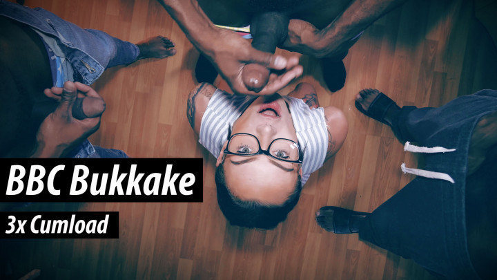 4K BBC Bukkake Party