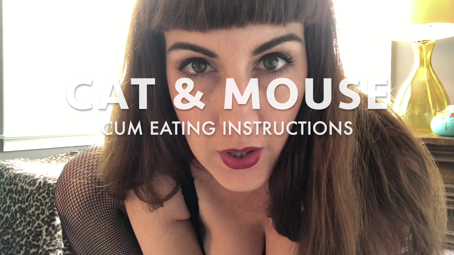 Cat & Mouse: Cum Eating Instructions