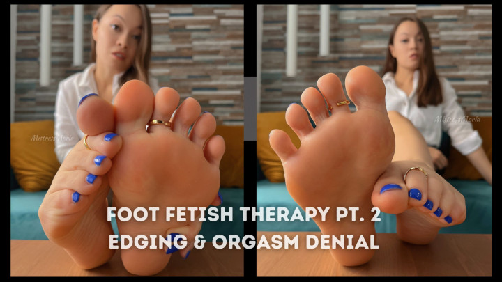 Foot Fetish Therapy pt 2: Edging & Orgasm Denial JOI