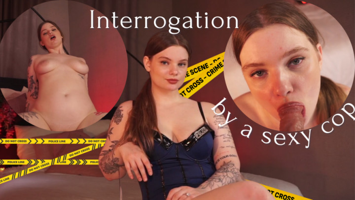 HOT POLICE INTERROGATION - YOU CANT RESIST WITH HANDCUFFS ON