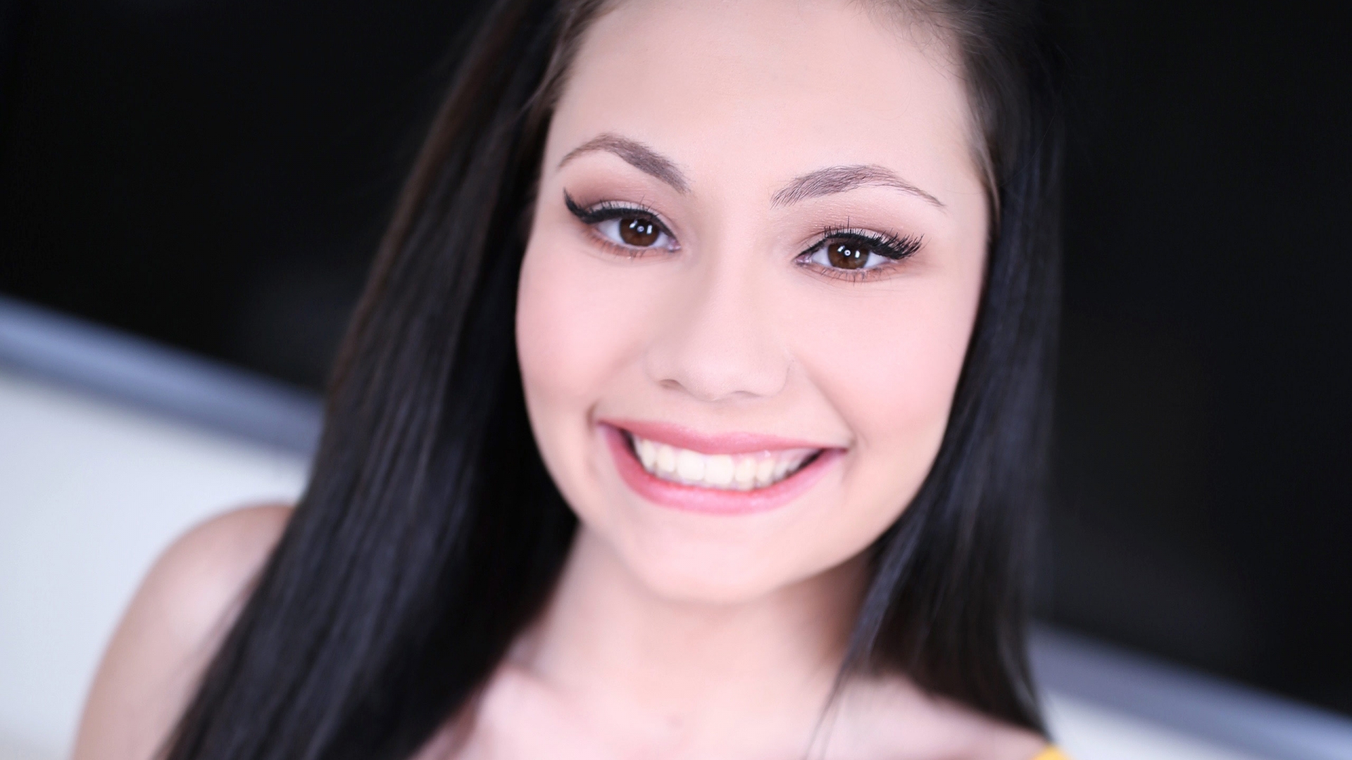 Lenna Lux Visits Amateur Allure to Give a Blowjob, Fuck and Swallow a Creamy Load