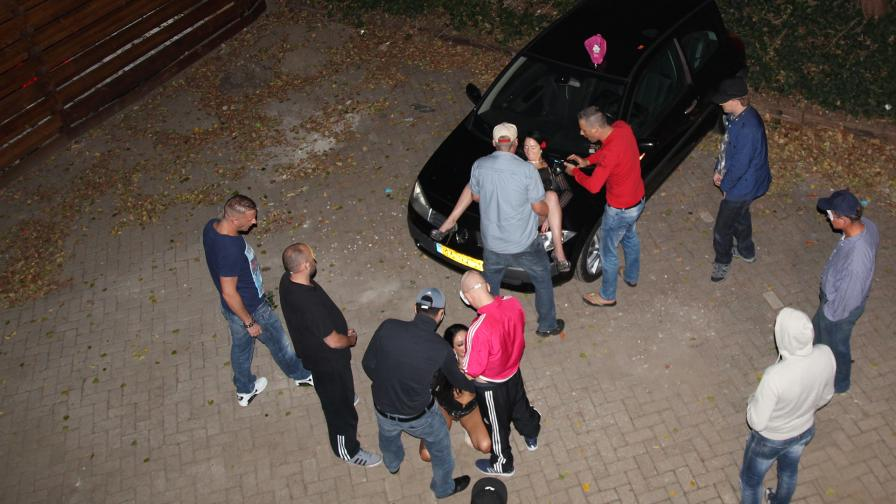 Volle bak voor Larissa en Morgan