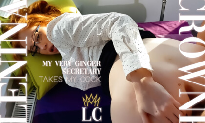My Very Ginger Secretary Takes My Cock - Office Sex Glasses
