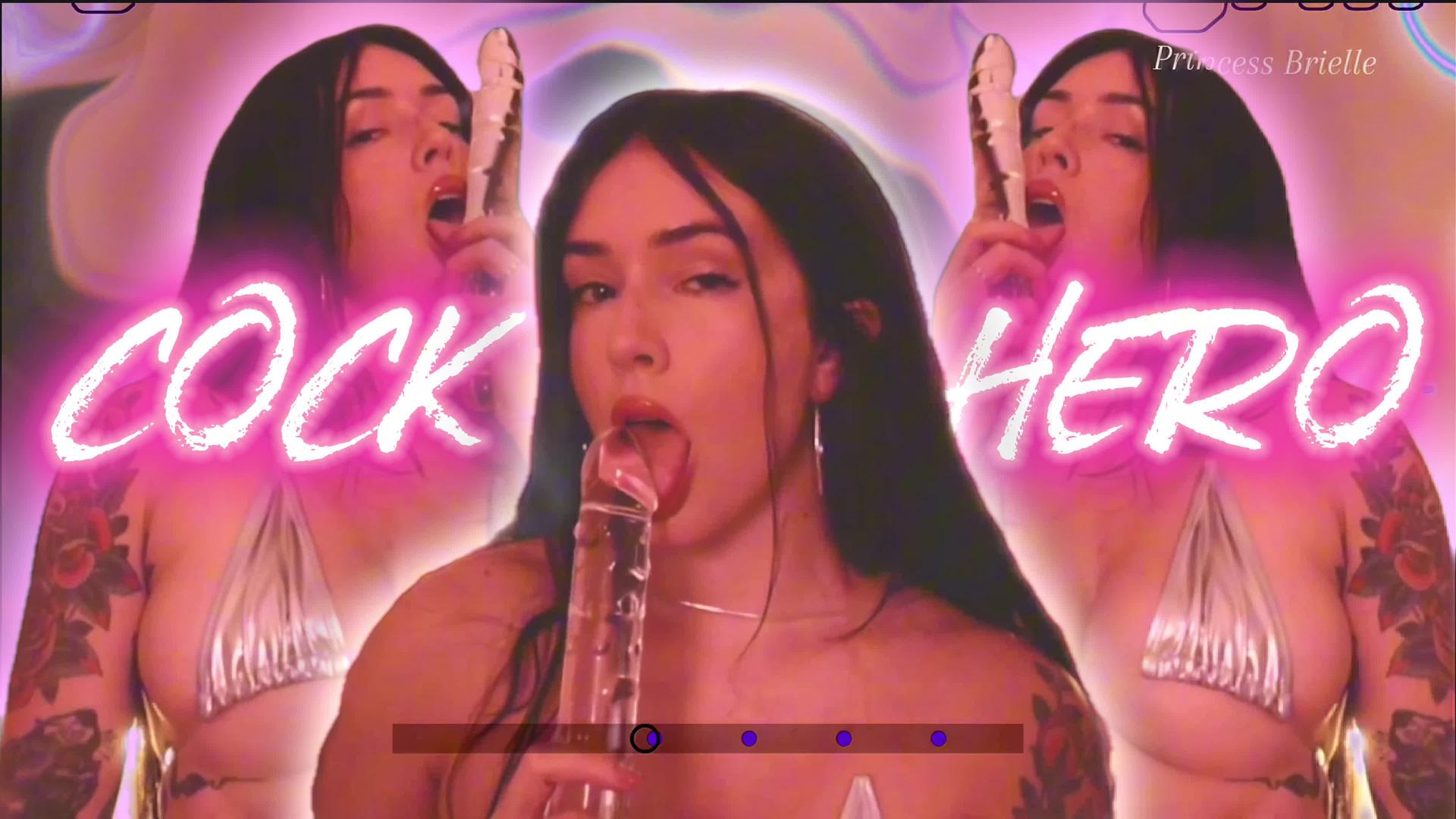 COCK HERO: An endurance JOI captivate game, can you last while stroking to My metronome?