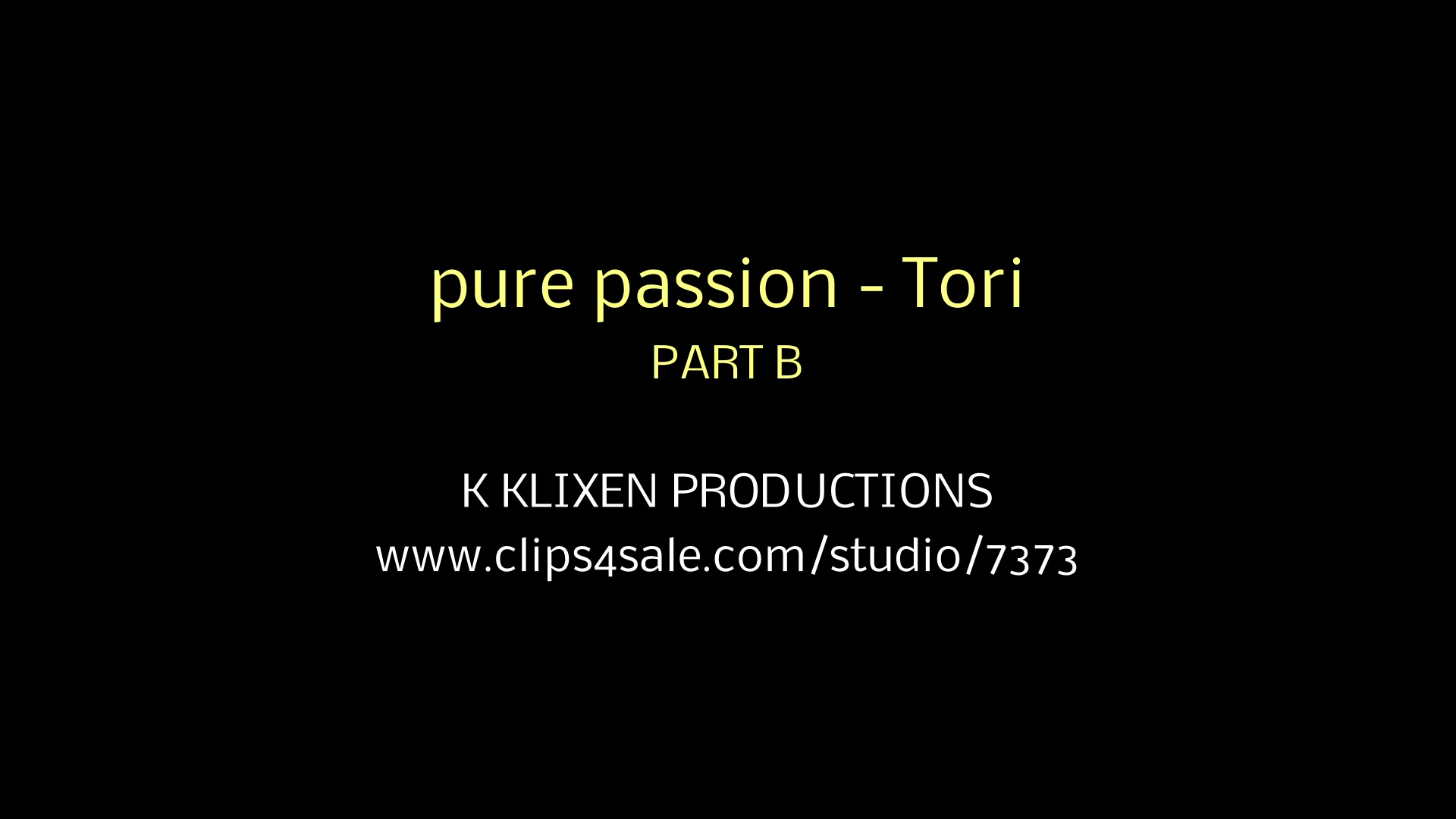 K pure passion - Tori (PART B)