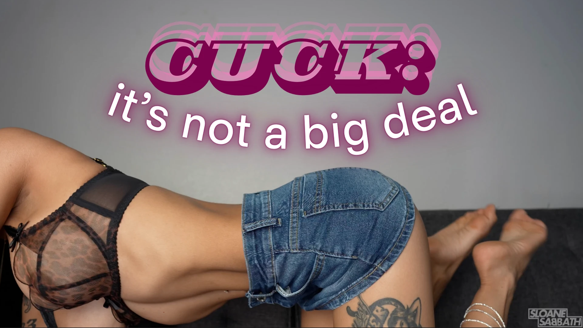 cuck: it's not a big deal