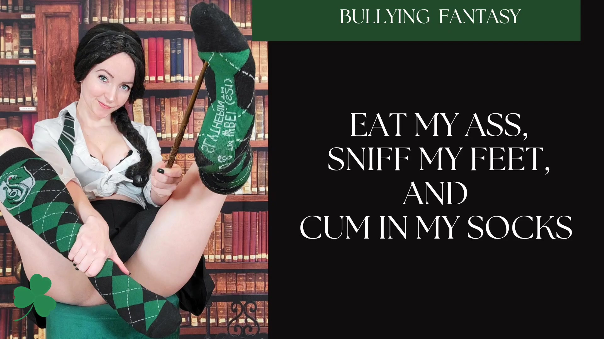 Bully Fantasy - Eat My Ass, Sniff My Socks, and Cum In My Socks