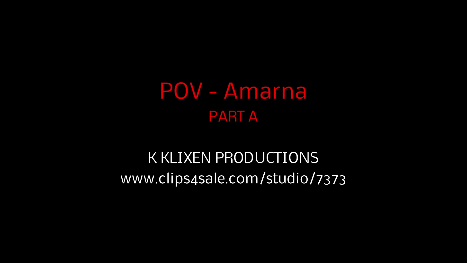 K POV - Amarna (PART A)