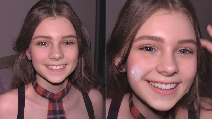 Cute College Teen Is the Perfect Cum Dumpster