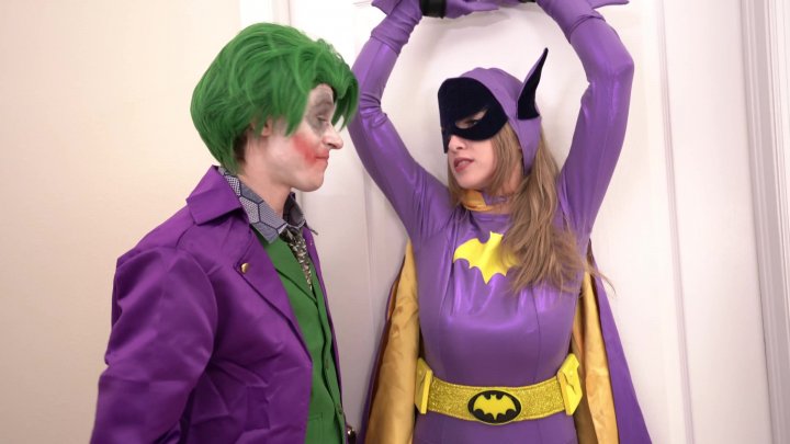 Batgirl In The Hands Of The Joker With Octavia Red