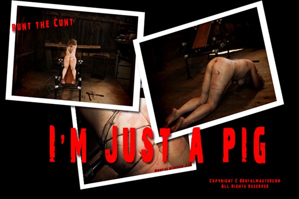 Runt The  Cunt - I’m just A Pig