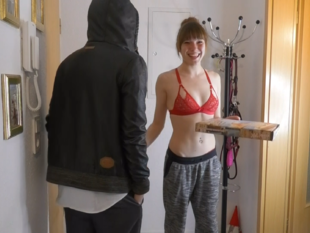 Fucked the pizza delivery man!