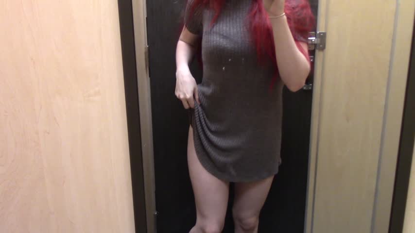 Hard Deepthroat in Public Changing Room