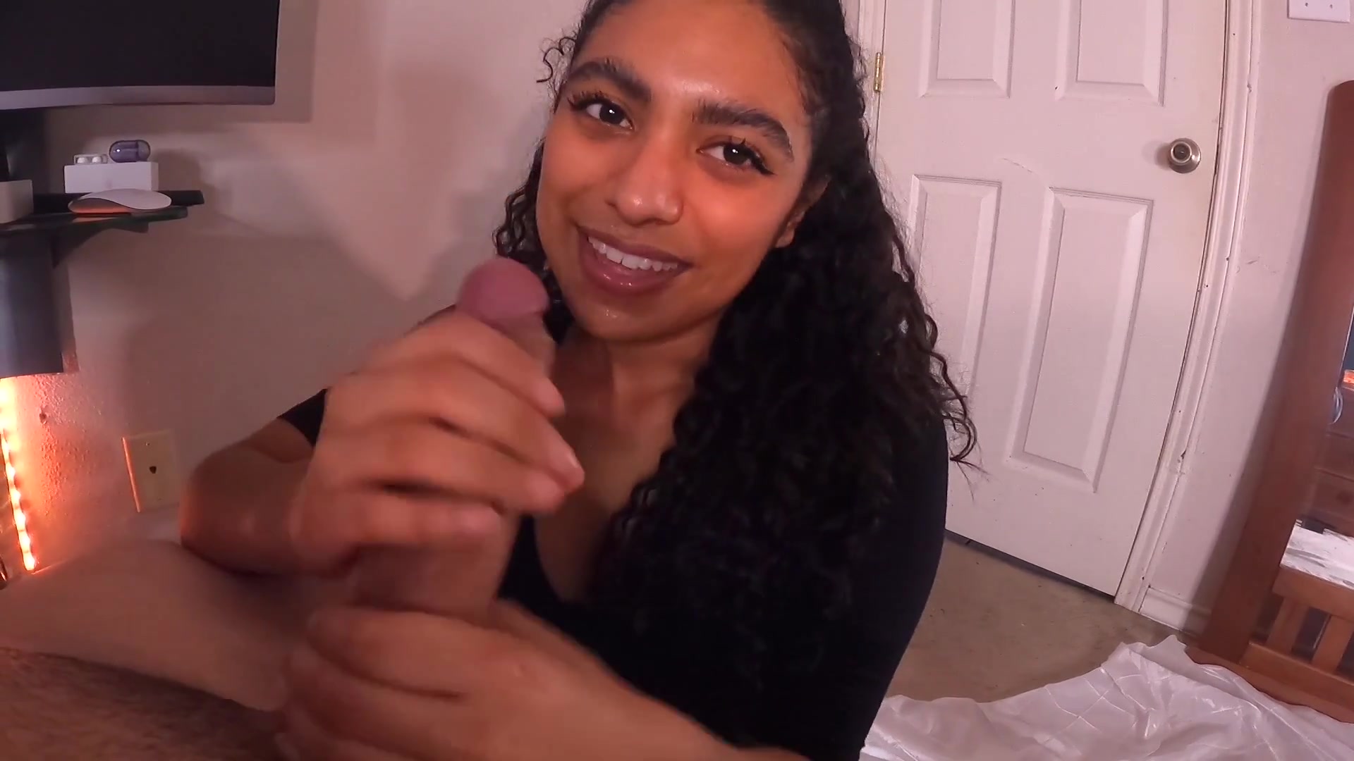 FUCK ME...Just Don't Tell Your Step Sister (Close Up Pussy Eating)