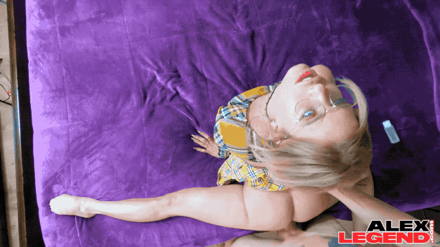 Slutty school girl needs to be taught a lesson