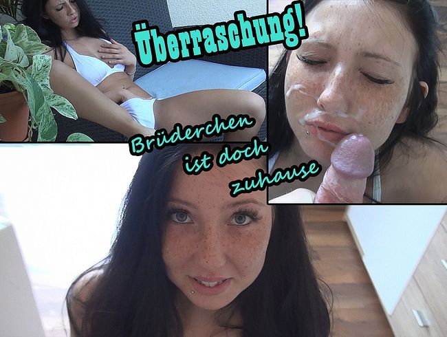 Surprise! Stiefbrüderchen is away from home.